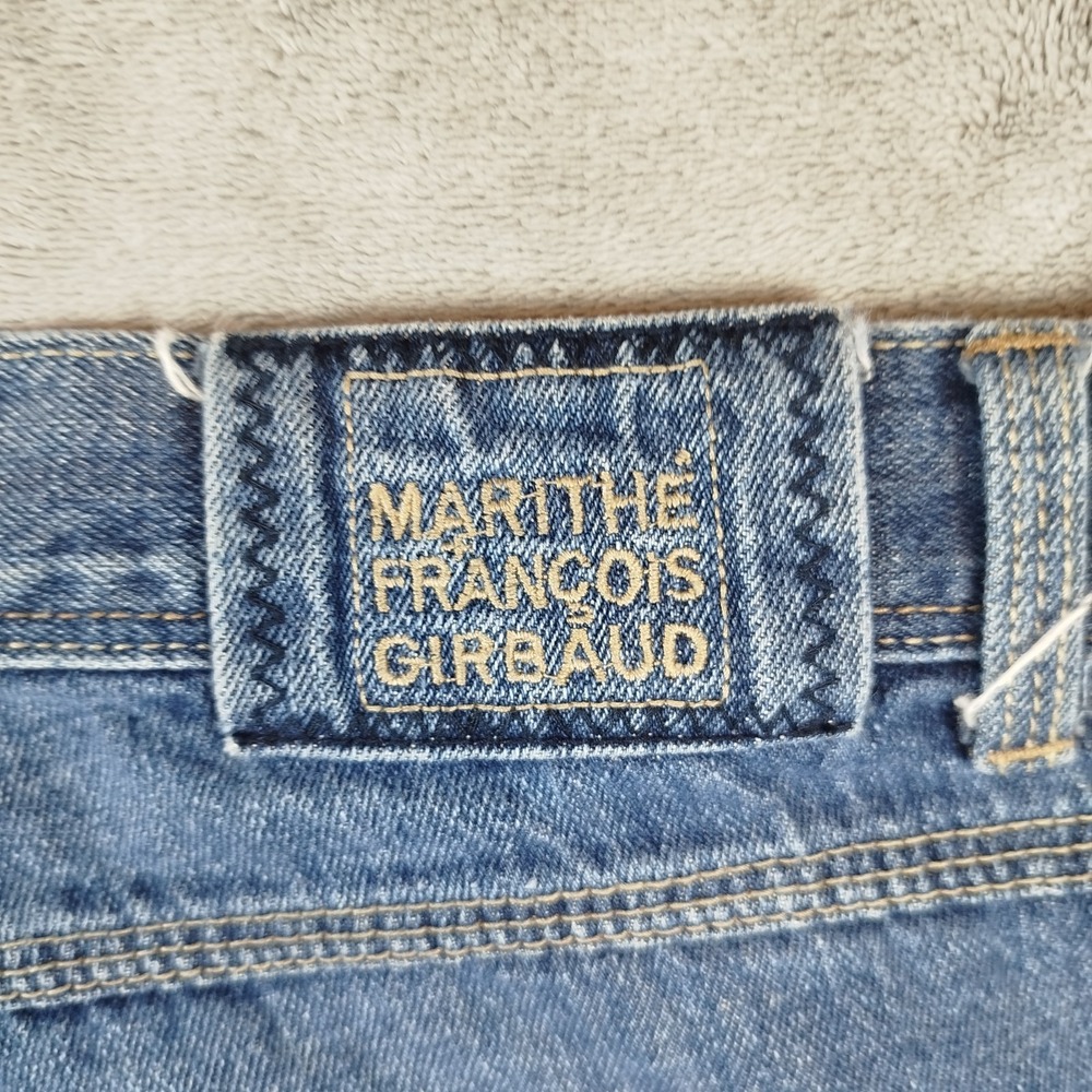 Vintage Marithe Francois Girbaud Blue X-Edge Relaxed Fit‎ Jeans Mens 42x31 - Picture 9 of 14